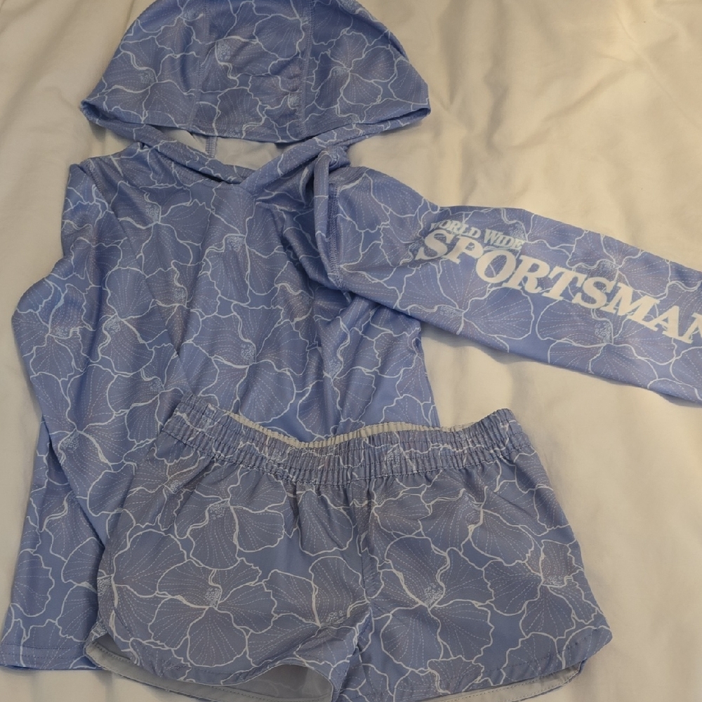 Columbia Blue and White Apparel